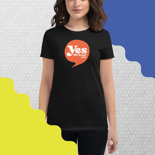 Yes We Kam Women's Tee by Teresa Villegas