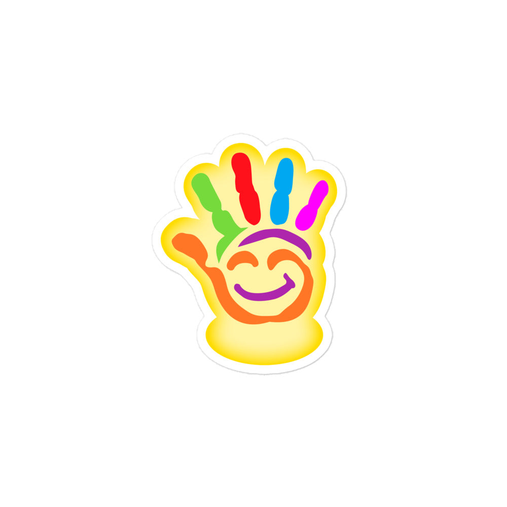 Hello Smiley Sticker by Melanie Green