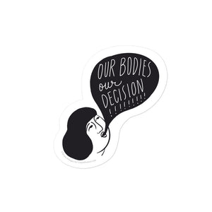 Our Bodies Sticker by Teresa Villegas