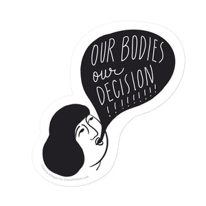 Our Bodies Sticker by Teresa Villegas