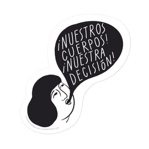 Nuestros Cuerpos Sticker by Teresa Villegas