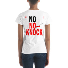 Load image into Gallery viewer, No No-Knock Women&#39;s T-Shirt by Florencio Zavala