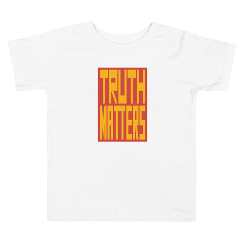 Truth Matters Toddler Tee by Juliette Bellocq