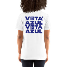 Load image into Gallery viewer, Vota Azul T-Shirt by Florencio Zavala