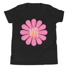 Load image into Gallery viewer, Flower Power Youth T-Shirt by Teresa Villegas