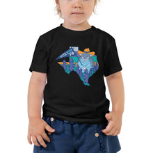 Load image into Gallery viewer, Vote Blue Y&#39;all Toddler Tee by Gaby Fleming