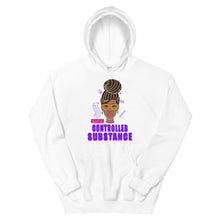 Load image into Gallery viewer, My Hair is a Controlled Substance Hoodie by Lafe Taylor