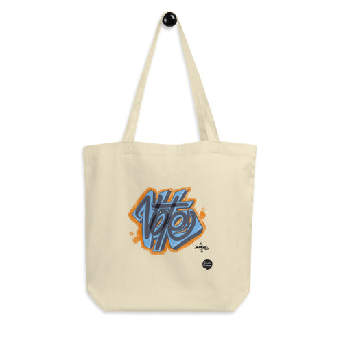 Vote Eco Tote Bag by Man One