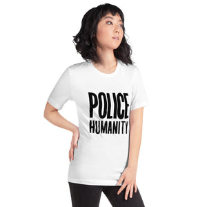 Police Humanity T-Shirt by Florencio Zavala