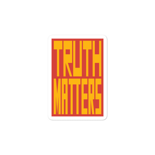 Truth Matters Stickers by Juliette Bellocq