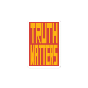 Truth Matters Stickers by Juliette Bellocq
