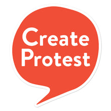 Load image into Gallery viewer, Create Protest Stickers - Orange
