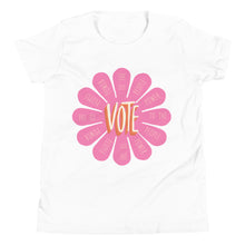 Load image into Gallery viewer, Flower Power Youth T-Shirt by Teresa Villegas