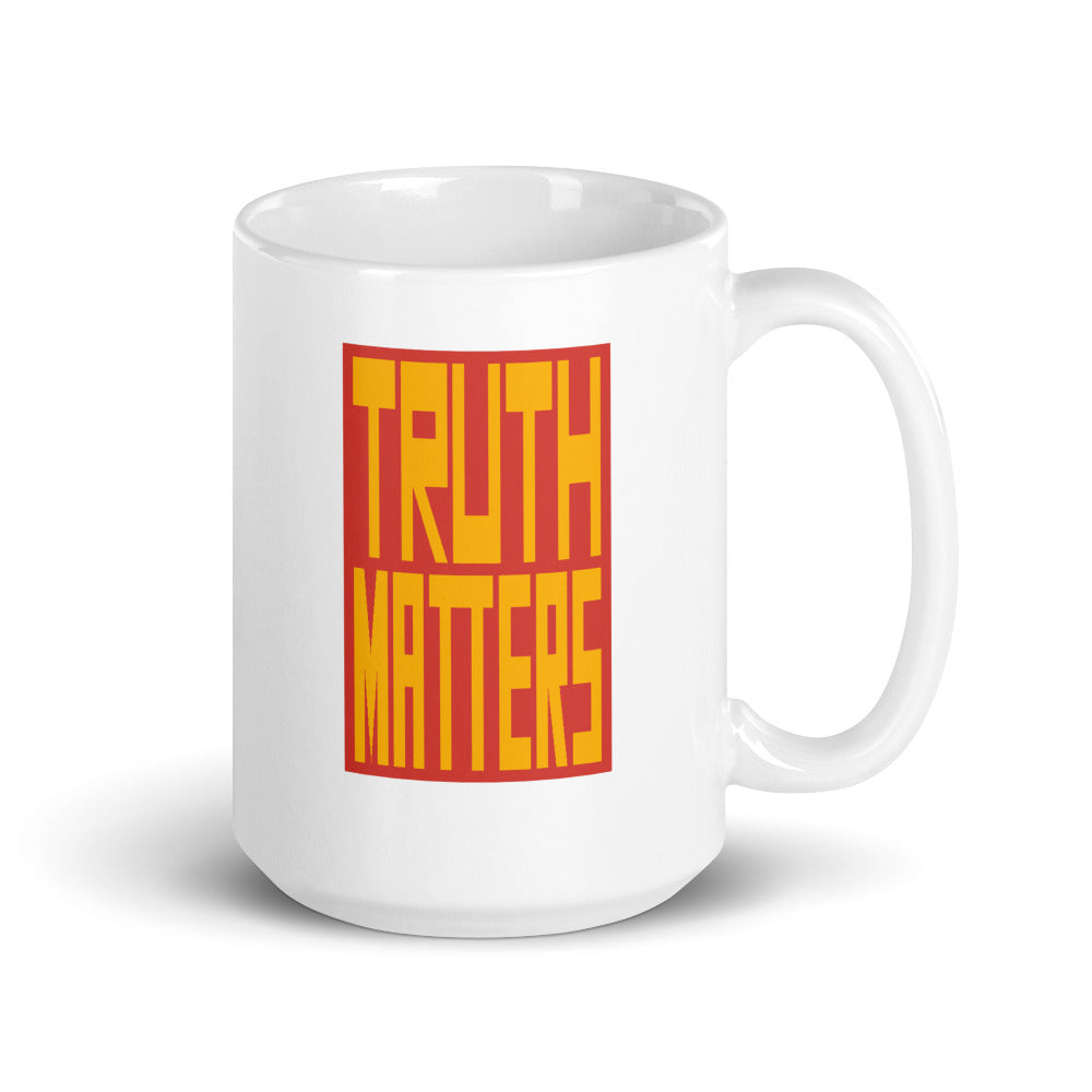 Truth Matters Mug by Juliette Bellocq
