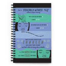 Load image into Gallery viewer, Tonglen Spiral Notebook by Teresa Villegas