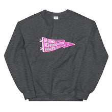 Load image into Gallery viewer, Defend Reproductive Rights Unisex Sweatshirt by Luz Rodriguez