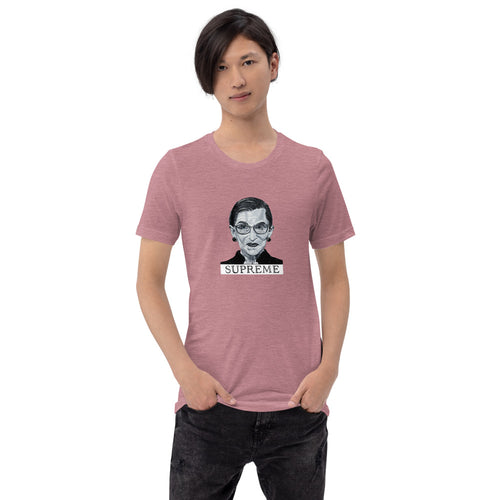 SUPREME T-Shirt by Robbie Conal - Heather Orchid