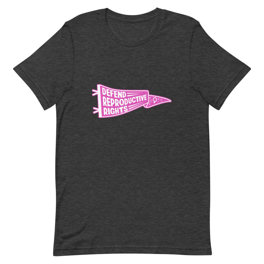 Defend Reproductive Rights Unisex T-Shirt by Luz Rodriguez