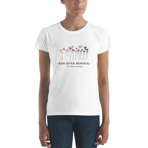 Rose River Memorial Women's T-shirt by Marcos Lutyens